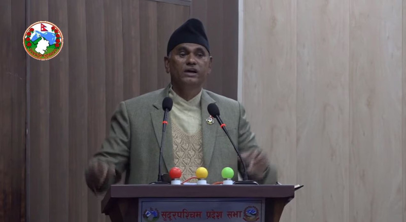 सुदूरपश्चिम सरकार ढल्यो, मुख्यमन्त्रीले राखेको विश्वासको मतको प्रस्ताव छलफलमै गएन